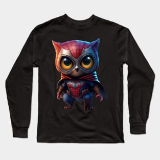 Spider Owl Long Sleeve T-Shirt